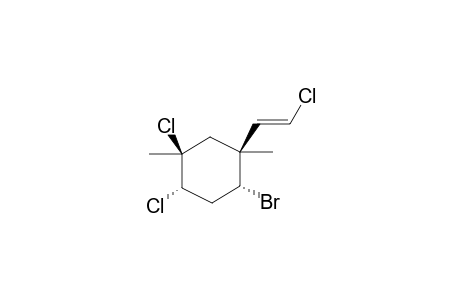 (1S,2R,4S,5S,E)-2-bromo-4,5-dichloro-1-(2-chlorovinyl)-1,5-dimethylcyclohexane