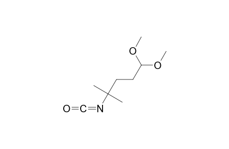 4-Isocyanato-1,1-dimethoxy-4-methylpentane