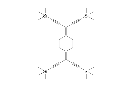 Trimethyl-[5-trimethylsilyl-3-[4-[3-trimethylsilyl-1-(2-trimethylsilylethynyl)prop-2-ynylidene]cyclohexylidene]penta-1,4-diynyl]silane