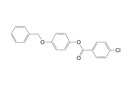 4-(Benzyloxy)phenyl 4-chlorobenzoate