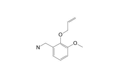 3-Methoxy-2-(prop-2'-enyloxy)benzylamine