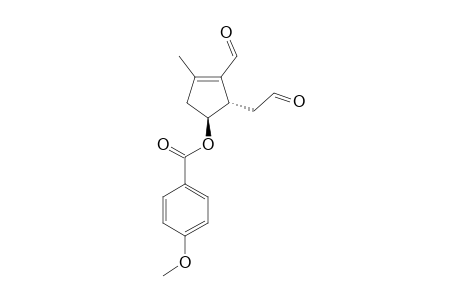 2-FORMYL-5-(4'-METHOXYBENZOYLOXY)-3-METHYL-2-CYCLOPENTENE-1-ACETALDEHYDE