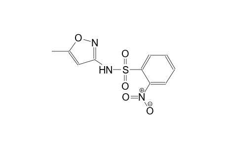 N-(5-methyl-3-isoxazolyl)-2-nitrobenzenesulfonamide