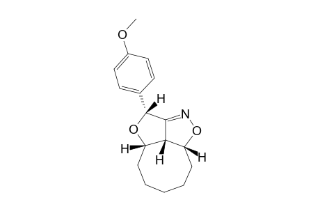 cis-9-(4-Methoxyphenyl)-11-aza-8,12-dioxatricyclo[5.5.1.0(10,13)]tridec-10-ene