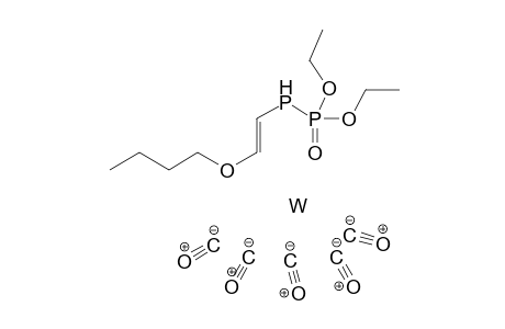 Tungsten [(E)-2-butoxyvinyl]-diethoxyphosphoryl-phosphane pentacarbonyl