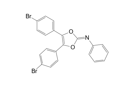 4,5-Bis(4-bromophenyl)-2-(phenylimino)-1,3-dioxole