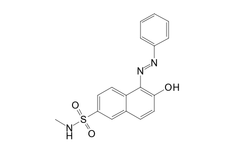 2-Naphthalenesulfonamide, 6-hydroxy-N-methyl-5-[2-phenyldiazenyl]-