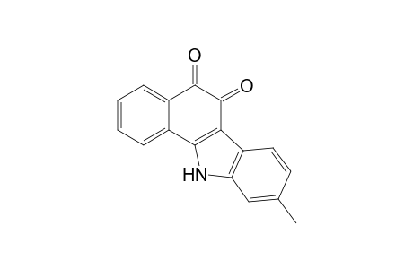 9-Methylbenzo[a]carbazole-5,6-dione