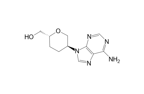 2-(6-Amino-9H-purin-9-yl)-1,5-anhydro-2,3,4-trideoxy-D-threo-hexitol