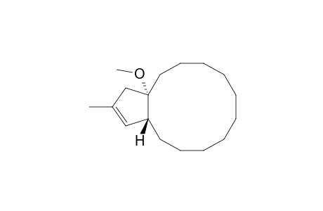 1H-Cyclopentacyclododecene, 3a,4,5,6,7,8,9,10,11,12,13,13a-dodecahydro-13a-methoxy-2-methyl-, (3aR*,13aS*)-(.+-.)-