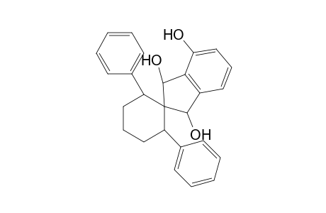 1',3'-Dihydro-2,6-diphenylspiro[cyclohexane[1,2'-[2H-indene]-1',3',4'-triol