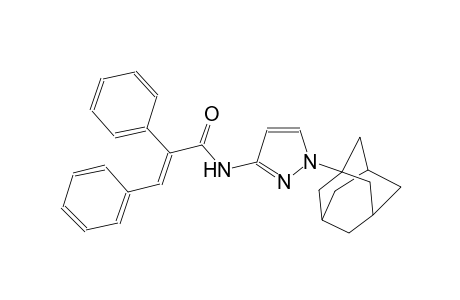 (2E)-N-[1-(1-adamantyl)-1H-pyrazol-3-yl]-2,3-diphenyl-2-propenamide