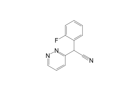 2-(2-Fluorophenyl)-2-(3-pyridazinyl)acetonitrile