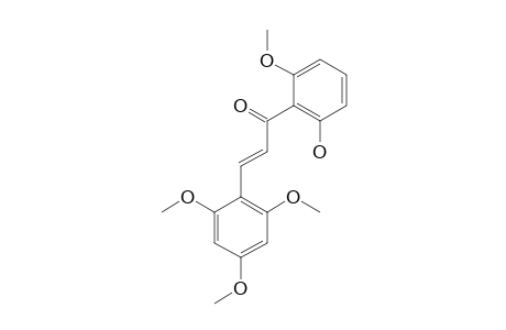 (E)-1-(2-HYDROXY-6-METHOXYPHENYL)-3-(2,4,6-TRIMETHOXYPHENYL)-PROP-2-EN-1-ONE