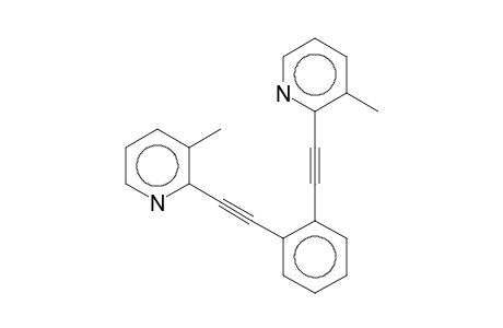 Benzene-1,2-bis[2-(3-methyl-2-pyridyl)ethynyl]