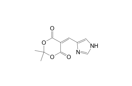 1,3-Dioxane-4,6-dione, 5-(1H-imidazol-4-ylmethylene)-2,2-dimethyl-