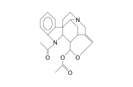 1-Acetyl-19,20-didehydro-17,18-epoxy-curan-17-ol acetate