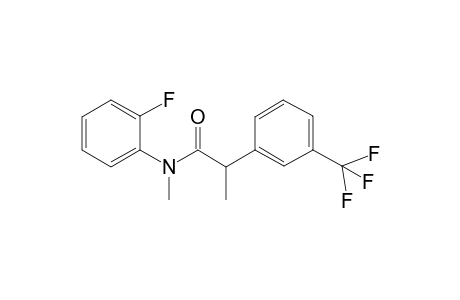 N-(2-Fluorophenyl)-N-methyl-[2-(3-trifluoromethyl)phenyl]propanamide