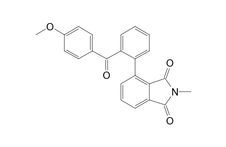 7-[2-(4-Methoxybenzoyl)phenyl]-2-methyl-dihydro-isoindole-1,3-dione