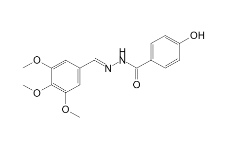 p-hydroxybenzoic acid, (3,4,5-trimethoxybenzylidene)hydrazide