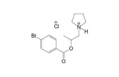 1-{2-[(4-bromobenzoyl)oxy]propyl}pyrrolidinium chloride