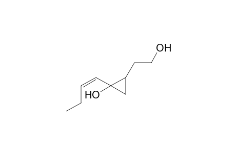 (Z)-2-(2-Hydroxyethyl)-1-(but-1-enyl)cyclopropanol