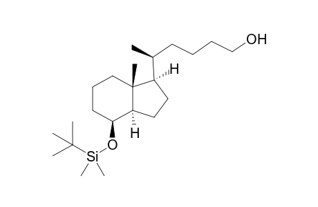 (20S)-de-A,B-8.beta.-(tert-butyldimethylsilyl)oxy-20-(3-hydroxy)propyl-pregnane