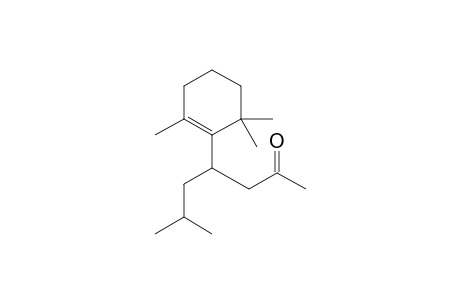 6-Methyl-4-(2',6',6'-trimethyl-1'-cyclohexen-1'-yl)-2-heptanone
