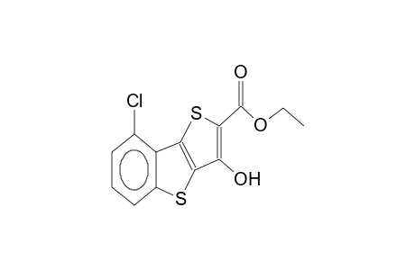 2-ethoxycarbonyl-3-hydroxy-8-chlorothieno[3,2-b]benzothiophene