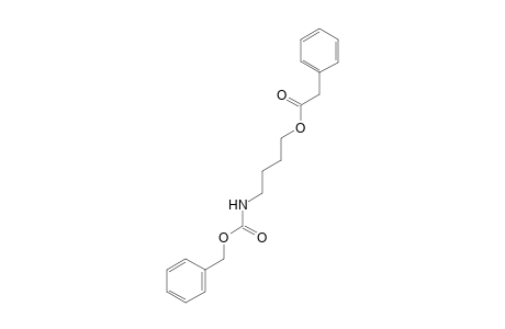4-(Benzyloxycarbonylamino)butyl phenylacetate