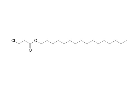 3-Chloropropionic acid, hexadecyl ester