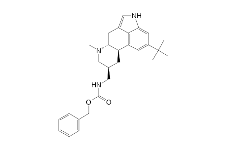 6-Methyl-8.beta.-benzyloxycarbonylaminomethyl-13-tert-butyl-ergoline