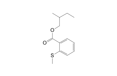 Benzoic acid, 2-(methylthio)-, 2-methylbutyl ester