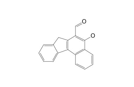 7H-Benzo[C]fluorene-6-carbaldehyde, 5-hydroxy-