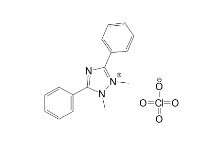 1,2-dimethyl-3,5-diphenyl-1H-1,2,4-triazolium perchlorate