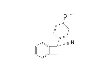7-(4-Methoxyphenyl)bicyclo[4.2.0]octa-1,3,5-trien-7-carbonitrile