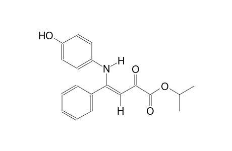 isopropyl (3Z)-4-(4-hydroxyanilino)-2-oxo-4-phenyl-3-butenoate