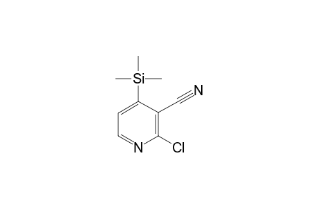 2-Chloro-3-cyano-4-(trimethylsilyl)pyridine