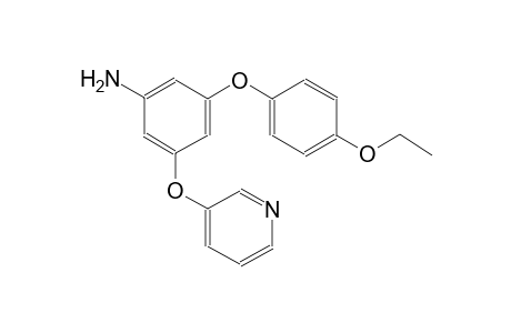 3-(4-ethoxyphenoxy)-5-(3-pyridinyloxy)aniline