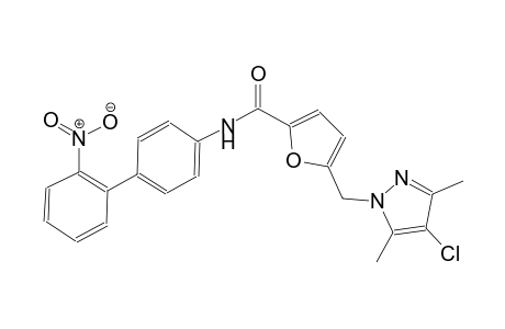 5-[(4-chloro-3,5-dimethyl-1H-pyrazol-1-yl)methyl]-N-(2'-nitro[1,1'-biphenyl]-4-yl)-2-furamide