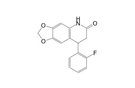 [1,3]dioxolo[4,5-g]quinolin-6(5H)-one, 8-(2-fluorophenyl)-7,8-dihydro-