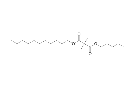 Dimethylmalonic acid, pentyl undecyl ester