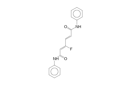 2,4-Hexadiene-1,6-dianilide, 4-fluoro-