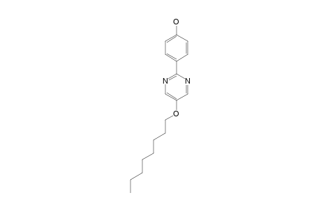 2-(4-HYDROXYPHENYL)-5-N-OCTYLOXYPYRIMIDINE