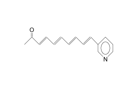3-(9-Oxo-deca-1,3,5,7-tetraenyl)-pyridine