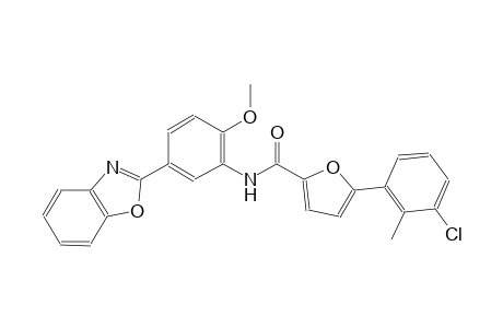 2-furancarboxamide, N-[5-(2-benzoxazolyl)-2-methoxyphenyl]-5-(3-chloro-2-methylphenyl)-