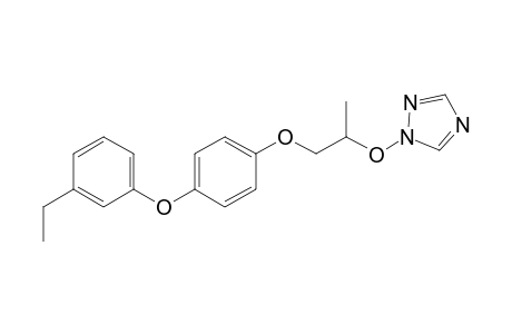 1H-1,2,4-Triazole, 1-[2-[4-(3-ethylphenoxy)phenoxy]-1-methylethoxy]-