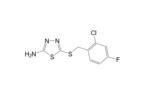 1,3,4-Thiadiazol-2-amine, 5-[[(2-chloro-4-fluorophenyl)methyl]thio]-