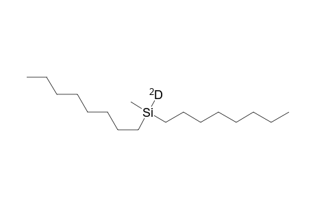 Methyldi(n-octyl)silane-D1