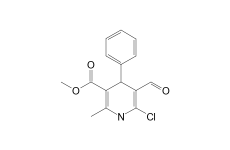 Methyl 6-chloro-5-formyl-2-methyl-4-phenyl-1,4-dihydropyridine-3-carboxylate